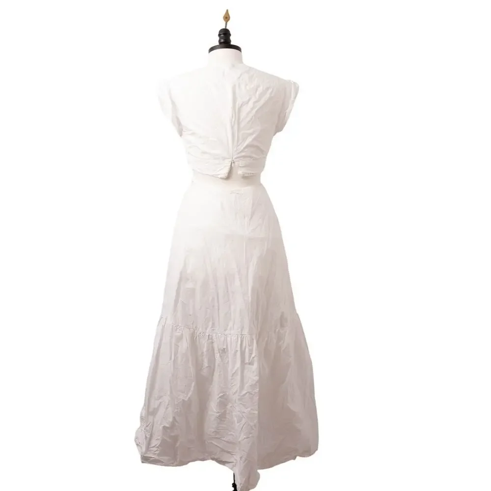 A.L.C. Alexandria Midi Dress in White - Size 4
